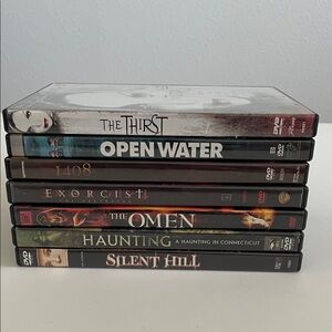 Supernatural Horror DVD Lot: Haunting in Connecticut, Omen, Exorcist Beginning